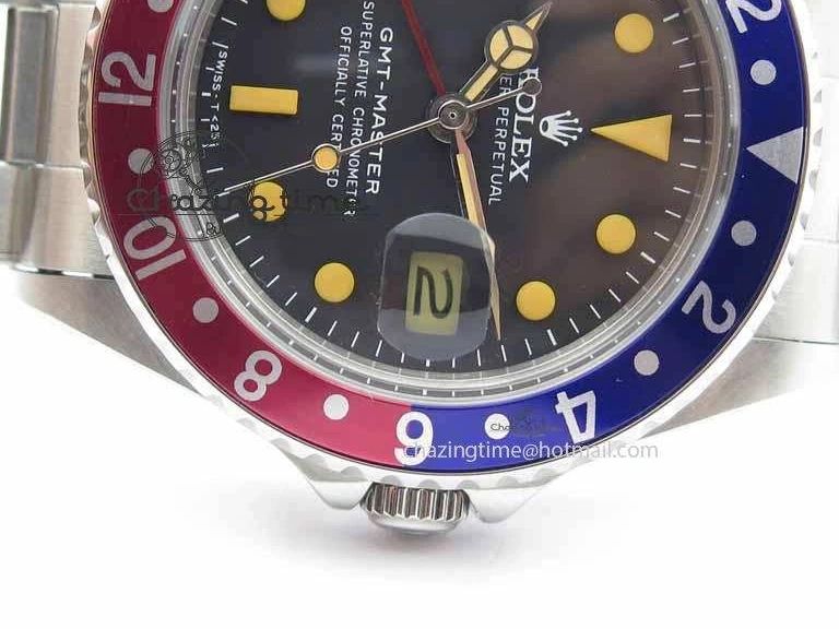 A1570 Red SS 1675 GMT-Master Bezel Best Edition BP Blue Vintage 0504